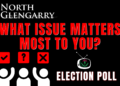 What issue matters most to North Glengarrians?