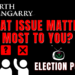 What issue matters most to North Glengarrians?